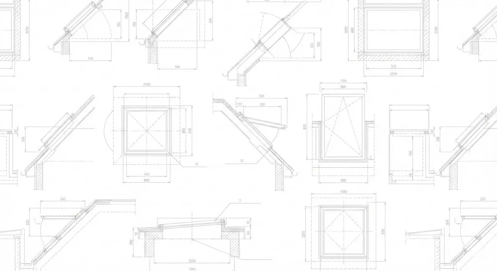 Roof windows background