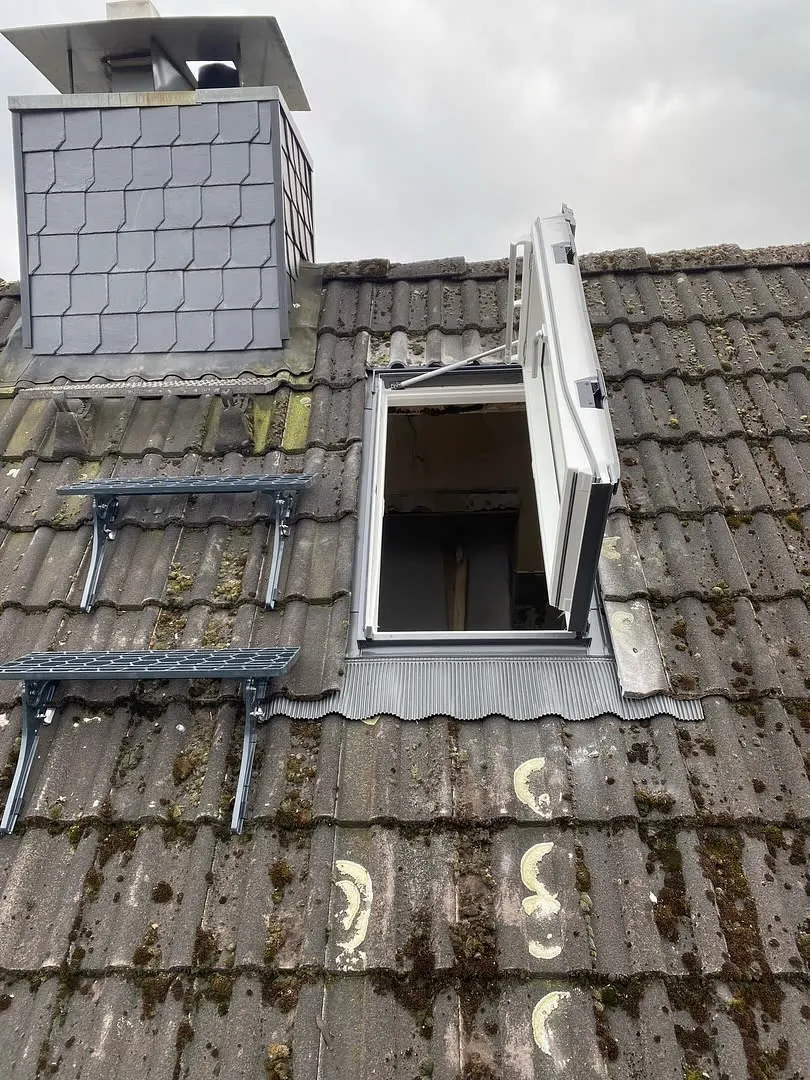 Wyłaz dachowy - widok z zewnątrz